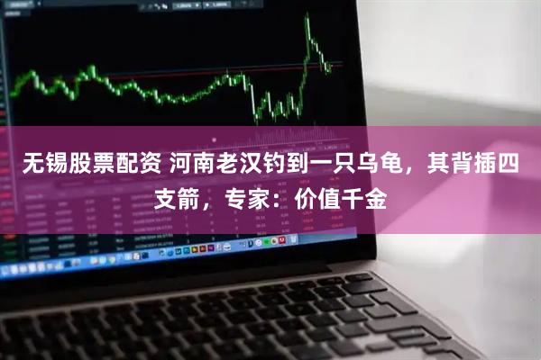 无锡股票配资 河南老汉钓到一只乌龟，其背插四支箭，专家：价值千金